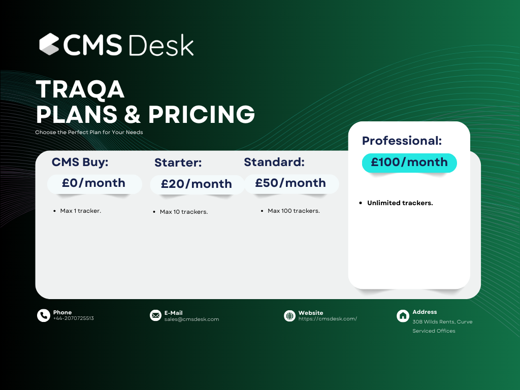 traqa price list