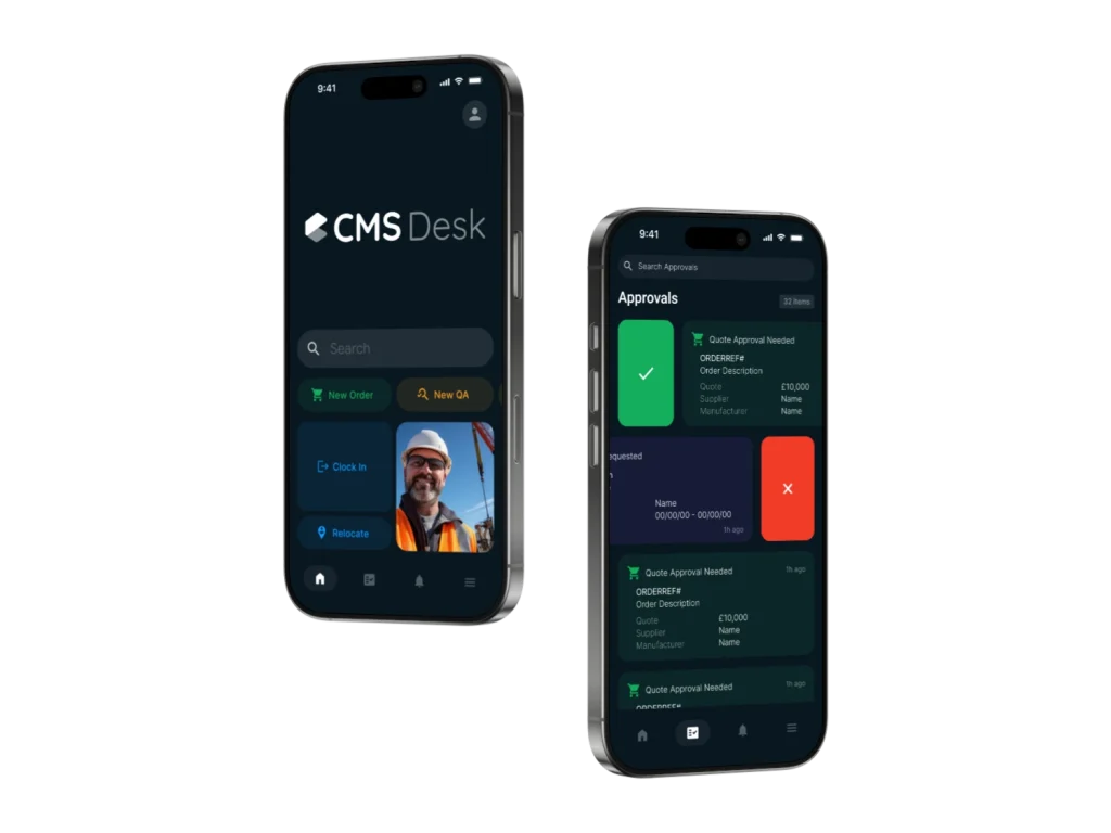 CMS Clock in, Clock out app