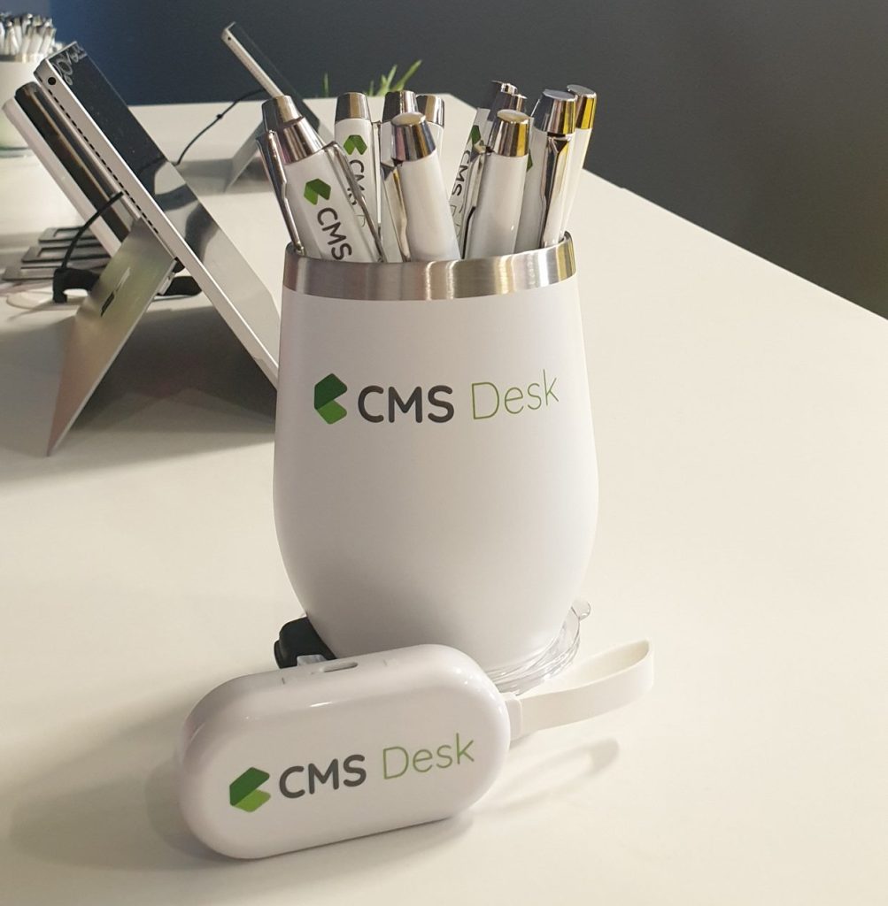 CMS Desk London build EXPO gifts