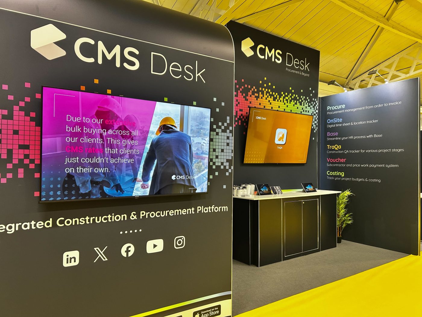 CMSDesk at London Build Expo 2024