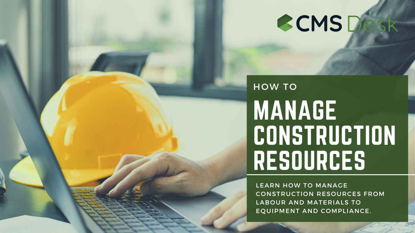 How to Manage Construction Resources
