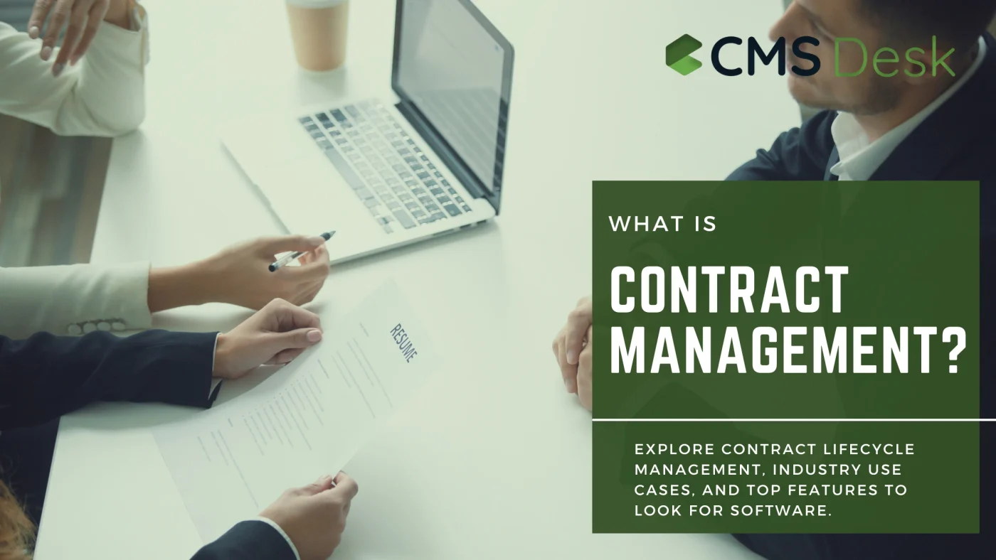 what is contract management?